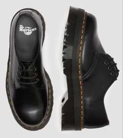 Dr. Martens 厚底 3ホール シューズ ブラックのサムネイル