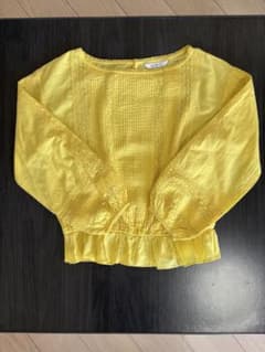 Rouge Vif 長袖 ブラウス イエロー レースのサムネイル