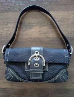 ​【美品】COACH コーチ ソーホー シグネチャー ショルダーバッグのサムネイル