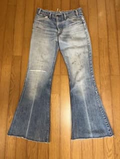 ビンテージ 80s Levi's 684 ベルボトム デニムパンツ フレアデニムのサムネイル