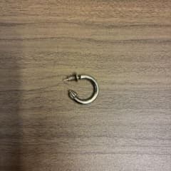 クロムハーツ プレーンフープピアス片耳 美品 - メルカリ