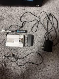 SONY MD Walkman MZ-R50 ポータブルMDレコーダー セット - メルカリ