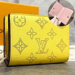 23ss 日本限定 新品⭐️ルイヴィトン マヒナ クレア 折り財布 ジョーヌ 黄 23ss 日本限定 新品⭐️ルイヴィトン マヒナ クレア 折り財布 ジョーヌ