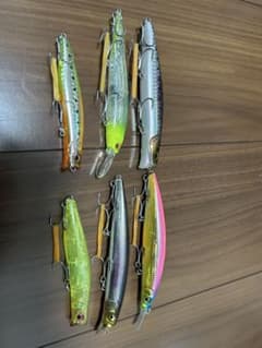 ハードルアー 6個セット メガバス　シーバスのサムネイル