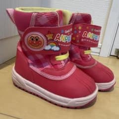 アンパンマン キッズ ブーツ ピンク 15cmのサムネイル