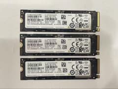 Samsung PM9A1 512GB NVMe SSD3枚セット 動作確認済みのサムネイル