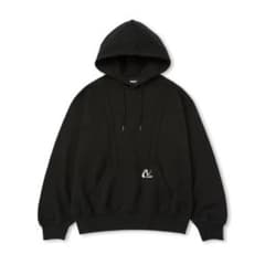 NERDY プルオーバーパーカー ブラック Lサイズ