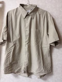 VAN HEUSEN チェック柄 半袖シャツ ベージュのサムネイル
