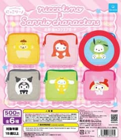 サンリオ ニッコリーノ お弁当のスクエアポーチ ポチャッコのサムネイル
