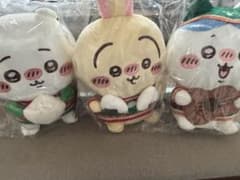 에니마이 복권 치이카와 봉제인형 3개 세트 A상 치이카와 B상 하치와레 C상 토끼