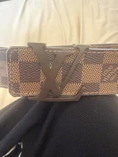 Louis Vuitton ダミエ・キャンバス ベルト箱あり目立った傷なし LOUIS VUITTON ダミエ ベルト - メルカリ