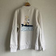 HONEY FITZ ハニーフィッツ ポパイ スウェット オフホワイト M - メルカリ