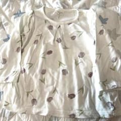 SIMPLE FREE 長袖カットソー 90cm チューリップ柄のサムネイル