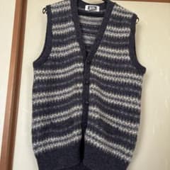 gim ニットベスト ノルディック柄のサムネイル