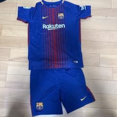 楽天時代FCバルセロナ ユニフォーム 上下セット MESSI 10キッズLサイズのサムネイル
