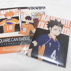 ハイキュー！！ 缶バッジ 西谷夕 スクエア缶バッジのサムネイル