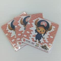 /[ONE PIECE]초퍼 코스터 3장 세트 도쿄역 제일가 미사용품