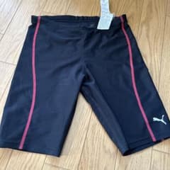 PUMA メンズ 水着 ハーフスパッツ ブラックのサムネイル