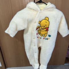 Disney baby くまのプーさん カバーオール ボアのサムネイル