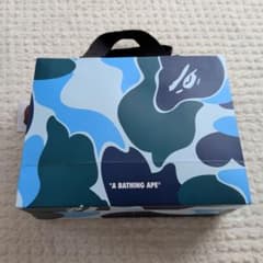 A BATHING APE ブルーカモ 紙袋 ショッパーのサムネイル