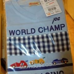 ミキハウス レーシング Tシャツ 110のサムネイル