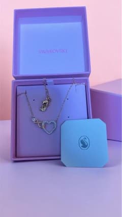 SWAROVSKI Infinity ハート ネックレスのサムネイル