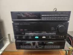 KENWOOD プリメインアンプ CDプレイヤー ステレオチューナー セット KENWOOD R-5E FM AM TV ステレオチューナーアンプ - メルカリ
