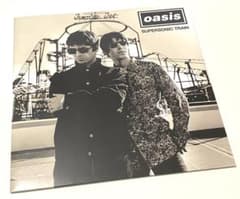 ★OASIS★SUPERSONIC TRAIN★LP レコード Oasis - Supersonic Train - rare CRYSTAL vinyl LP