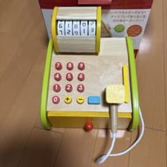 木製レジスターおもちゃ 森のくるくるピッピ！レジスター　GENIのサムネイル
