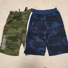 ハーフパンツ 2枚セット 160サイズのサムネイル