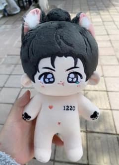 20cm 원호디왕 학동 봉제인형 본체 동방청 蒼蘭舣 경단 첨부