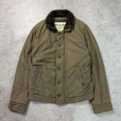美品□アバクロ【M】ミリタリージャケット N-1デッキ アメカジ