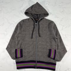 ETRO エトロ マルチリブ フーデッドブルゾン サイズXL ETRO エトロ マルチリブ フーデッドブルゾン サイズXL - メルカリ