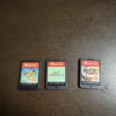 任天堂スイッチソフト 3本セット 釣りスピリッツ あつ森 ドラゴンボールのサムネイル