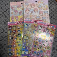 サンリオキャラクターズ シール 5枚セットのサムネイル