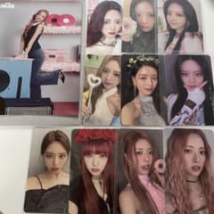 itzy ユナ トレカ セット 特典 ペンミ collector ラントレ