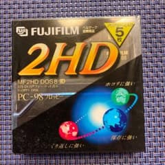フジフイルム　3.5インチ　フロッピーディスク 未使用未開封のサムネイル