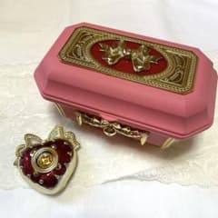 [Vintage Item] Tomorrow's Nadja Secret Ring Jewelry & Memories Music Box Jewelry Set
