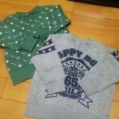 値下げ★裏起毛トレーナー★2点セットのサムネイル