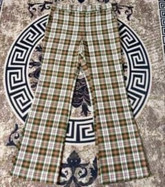 希少 70s ヴィンテージ Wrangler チェック柄 フレア SCOVILL - メルカリ
