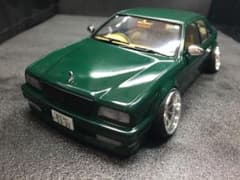 旧車VIPカープラモデル完成品1／24アオシマ23シーマ - メルカリ