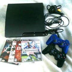 お得なセット！ PS3本体 コントローラー２個、２人で遊べるソフト4本セット！のサムネイル