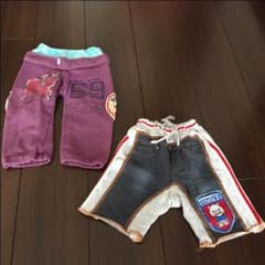 80センチ ボトムス2枚セットのサムネイル