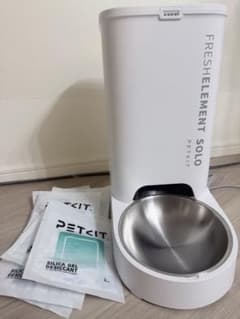 PETKIT FRESH ELEMENT SOLO 自動給餌器 本体&専用乾燥剤のサムネイル