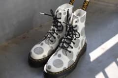 Dr.Martens エイトホール uk8 27cm ポルカドットのサムネイル