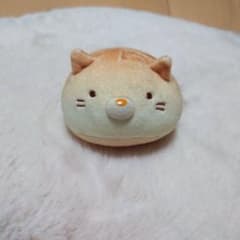 스미코구라시 고양이 빵 봉제인형 모치모치 빵집 태그 없음 얇은 얼룩 있음