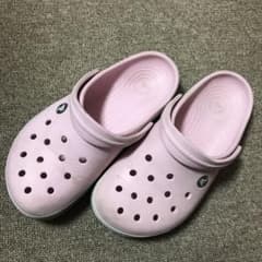 クロックス　サンダル（ピンク）約25cmのサムネイル