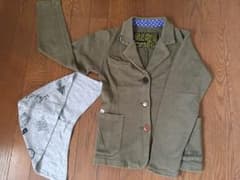 もん様カーキジャケット 140㎝のサムネイル