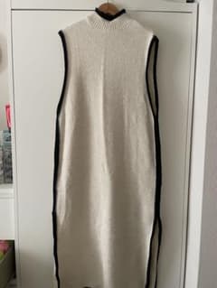 ZARA ノースリーブニットワンピースのサムネイル