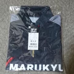 マルキュージップアップシャツ  カラー[ブラック] サイズ[L]のサムネイル